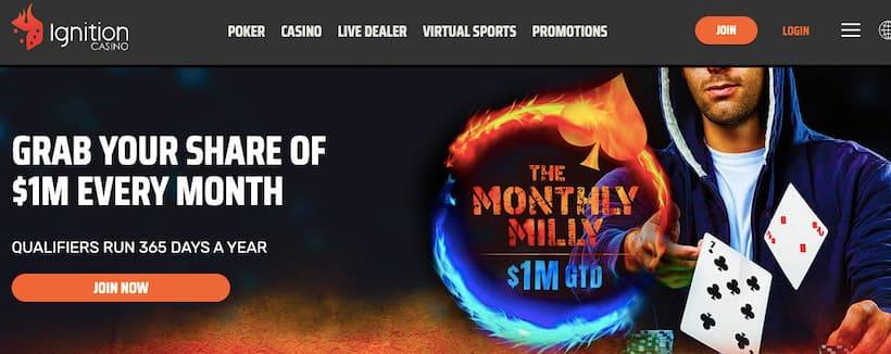 Ignition poker welcome bonus