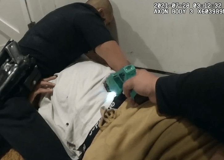 Jaxson Hayes shoved police officer into wall, LAPD body cam reveals