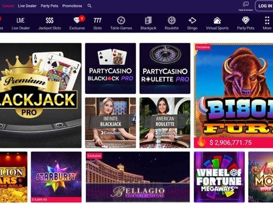 Best Evolution Casinos - Party Casino