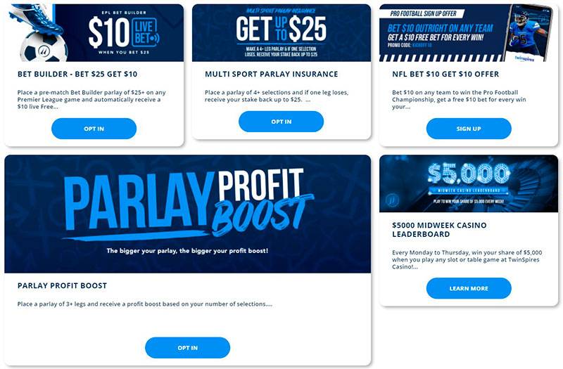 TwinSpires Sports Promos