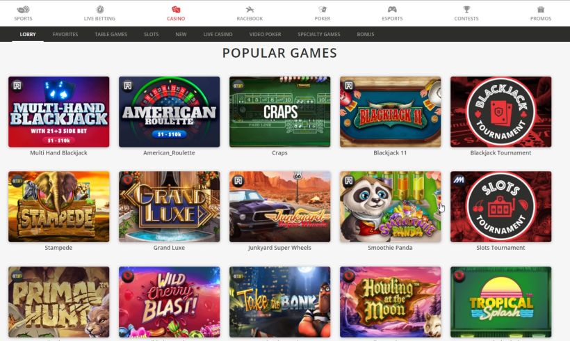 BetOnline-popular-games