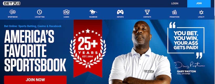 BetUS Best Bitcoin Betting sites image 