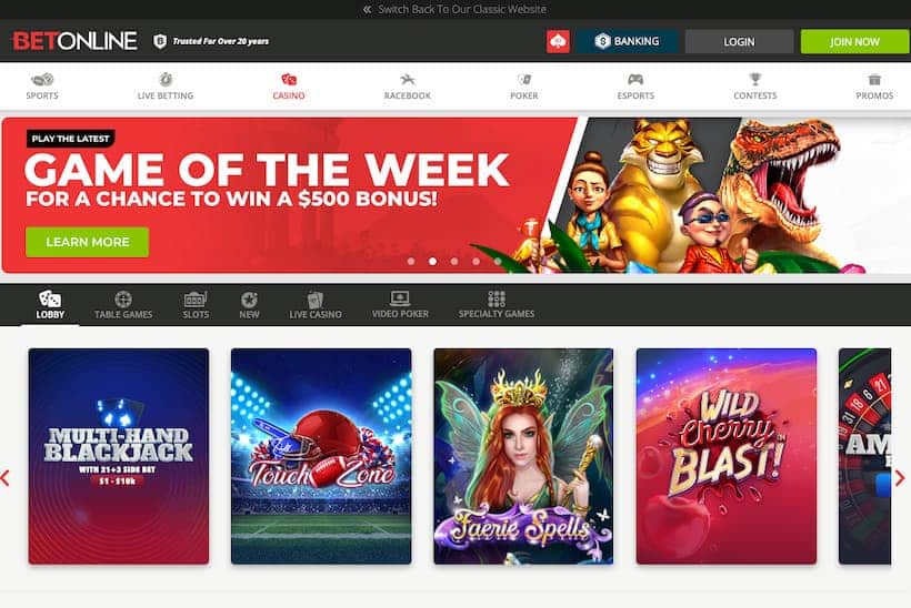 Betonline Casino connecticut