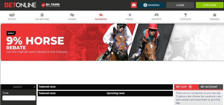 BetOnline parimutuel betting