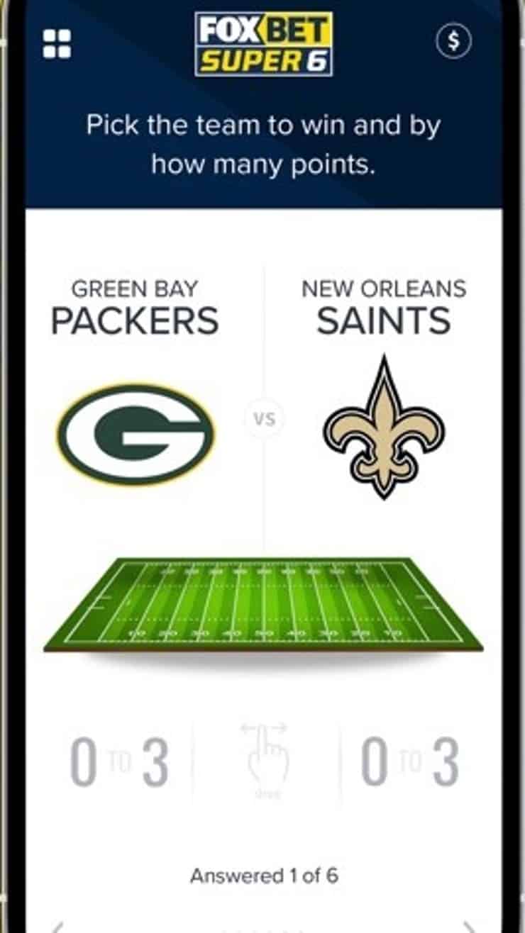 Fox Bet App Example