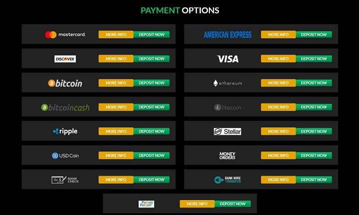Wild Casino Payment Options - New Hampshire Online Casinos