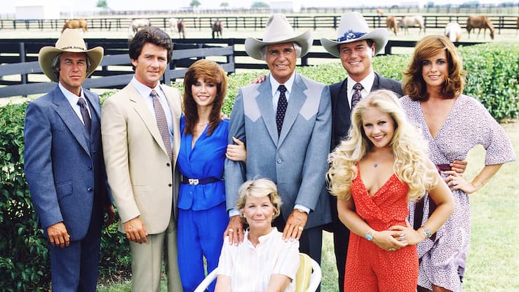 History of Tv Show Betting - Dallas Show Cast