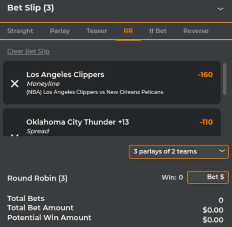 Round Robin Betting Guide