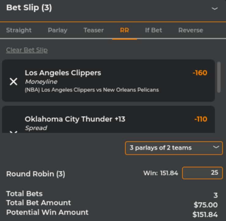 Round Robin Betting Guide