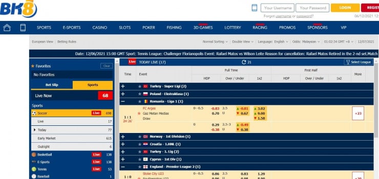 BK8 best sports betting sites Hong Kong