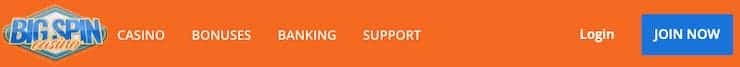 Big spin casino join now