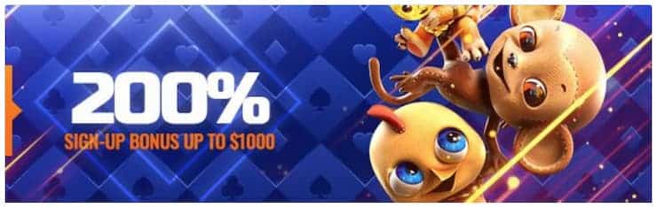 big spin casino welcome bonus 200% up to $1,000