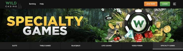 Wild Casino Homepage - Best Casinos with Chinese Gambling Games 