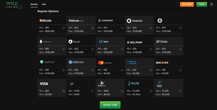 MasterCard Online Casinos - Make a Deposit