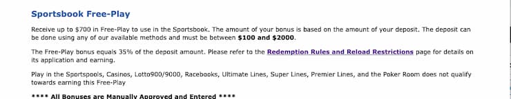 betanysports welcome bonus code
