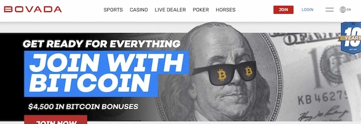 Bovada payment methods