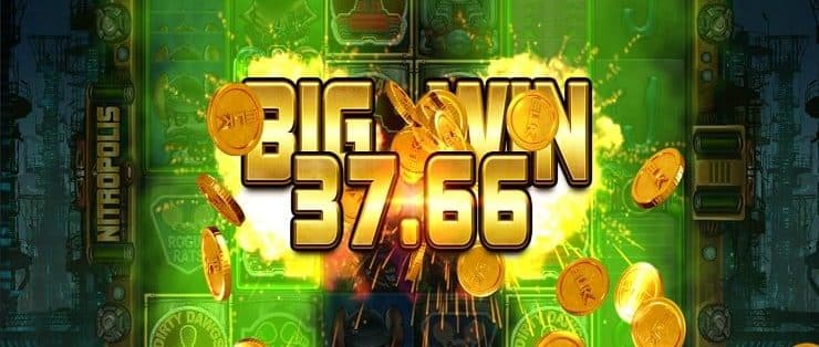 Nitropolis Win Screen