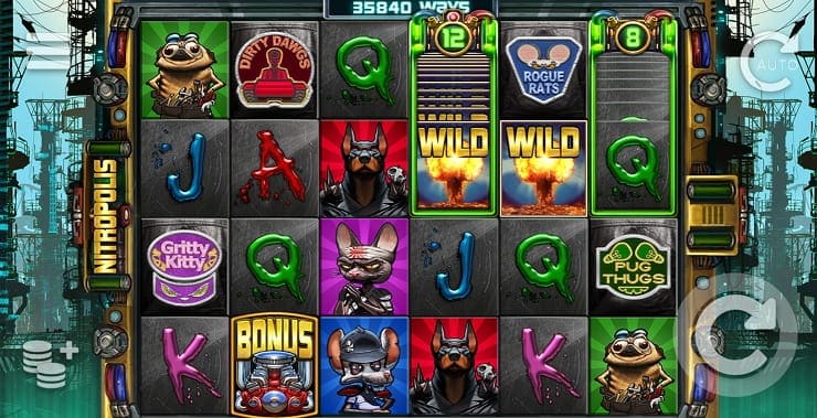 Nitropolis Slots Screenshot