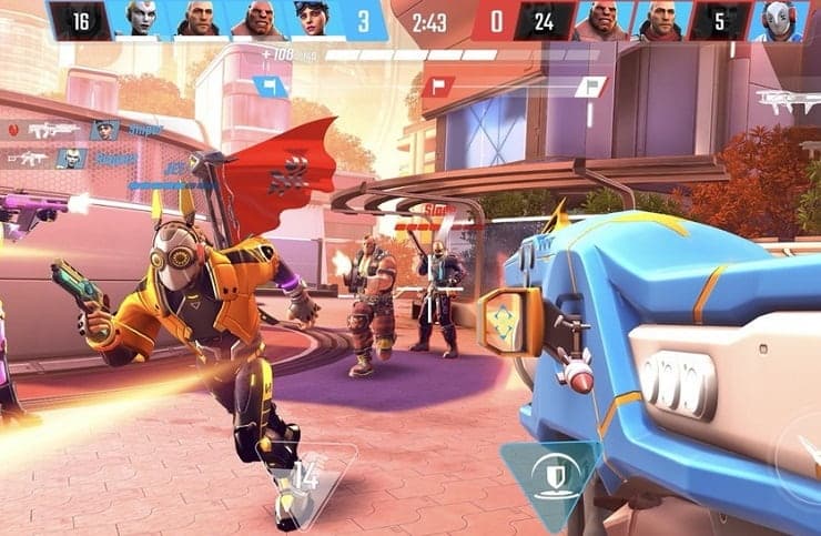 Overwatch Gameplay Screen