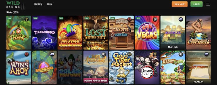 Wild Casino - Slots Category - Best new slots for March 2022