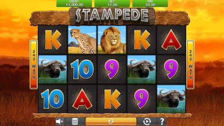Stampede slots free play in demo mode