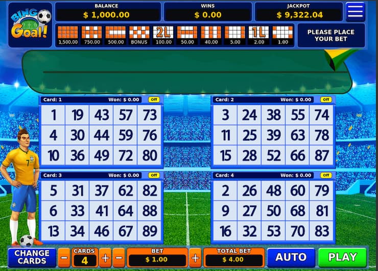 Bingo Goal Ignition Casino