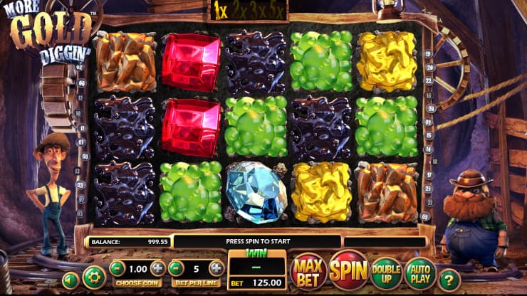 More Gold Diggin' Slot Max Bet