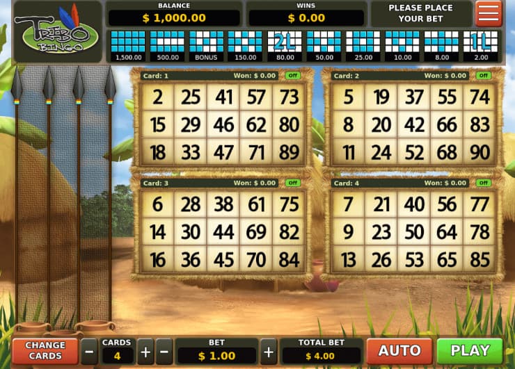 Cafe Casino Tribo Bingo