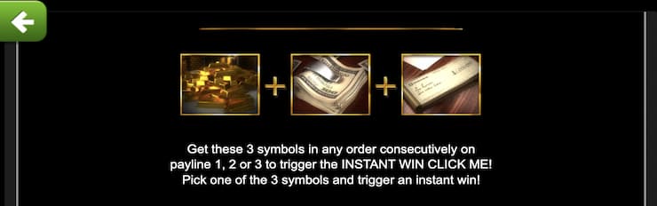 Click Me Instant Rewards Feature - Tycoons Slot Review 