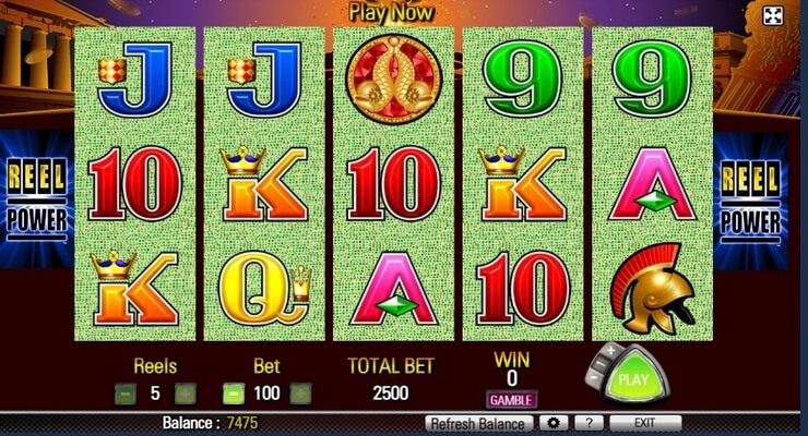 Pompeii Slot with maximum bet