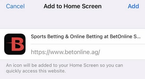 Rename web app screen