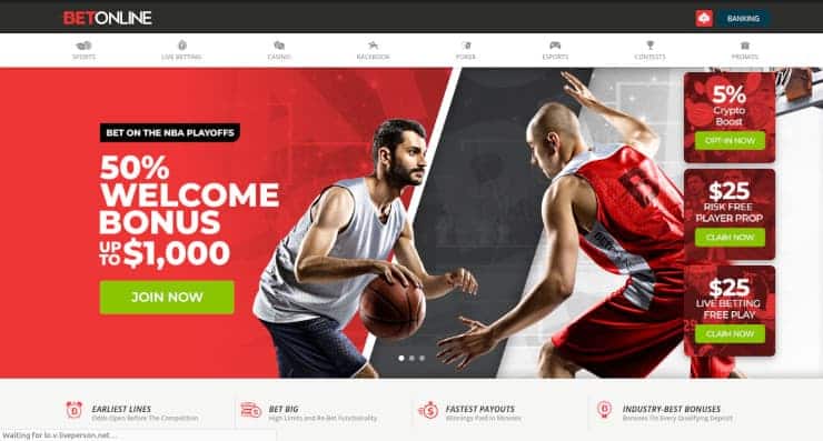 BetOnline Sports Welcome