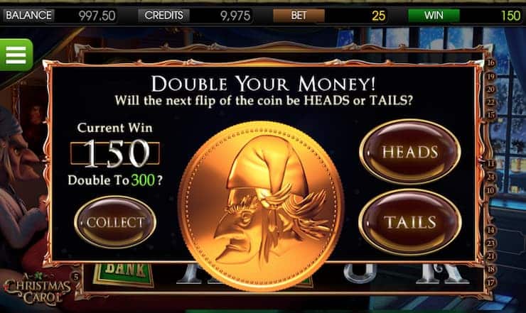 christmas carol slot double up