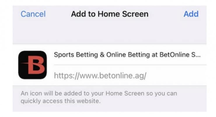 BetOnline OK Web App Name