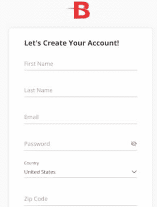 BetOnline signup 2 South Africa