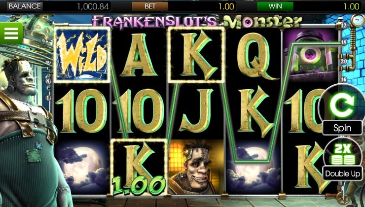 Frankenslot’s Monster Slot Review - Free Mode