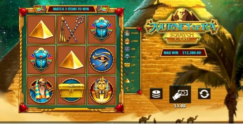 Journey of Ra Scratch Card