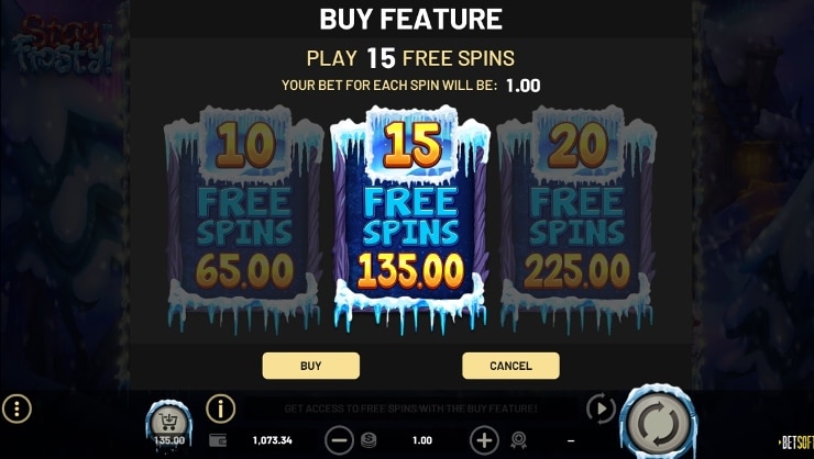Stay Frosty Slot Review - Bonus Buy