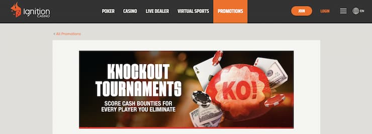 Ignition Homepage - The best crypto poker sites 