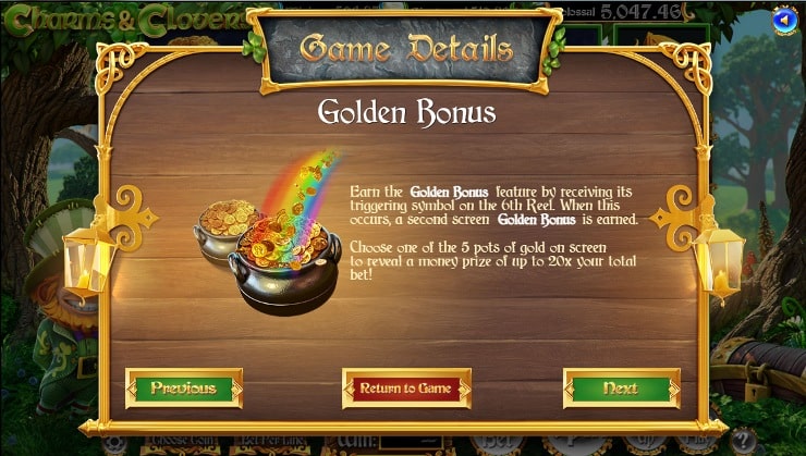 Charms & Clovers Slot Review - Golden Bonus