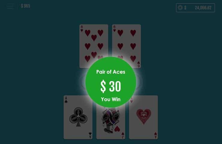 Let it Ride Poker Bovada