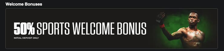 mybookie - ufc sports betting bonus