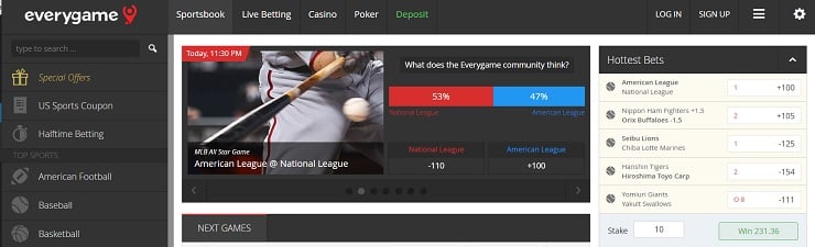 Reddit Sportsbook - Everygame