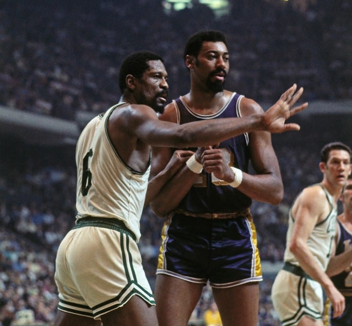 Bill Russell Top-5 Scoring Performances in the NBA 