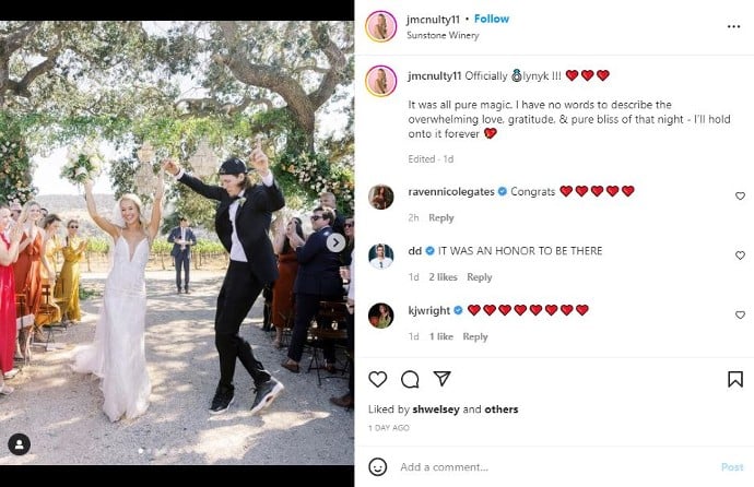 Pistons' Kelly Olynyk marries longtime girlfriend Jackie McNulty 