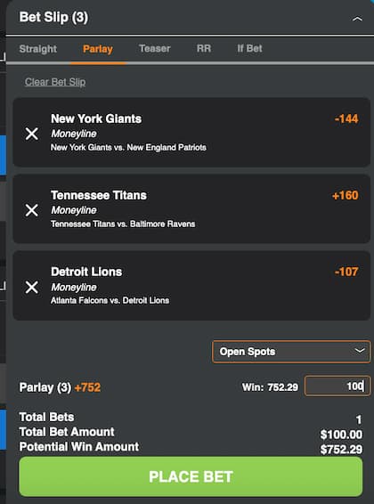 Parlay Betting