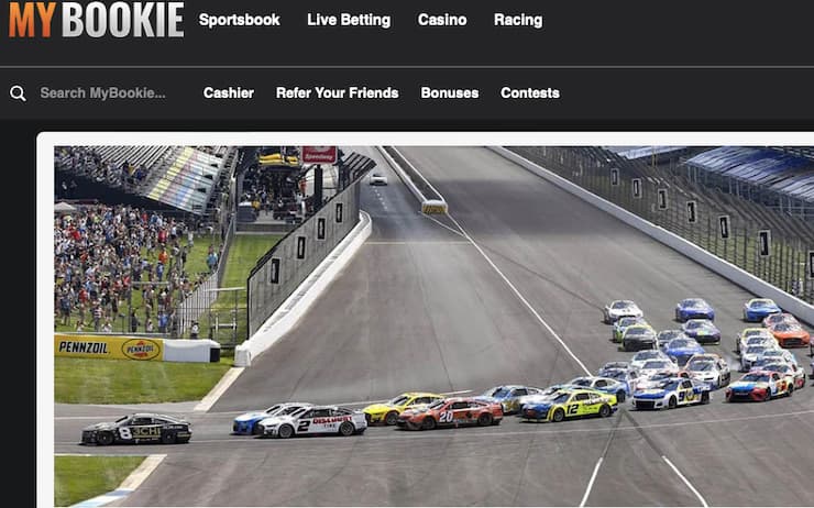 NASCAR live betting - MyBookie