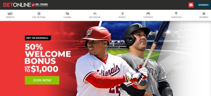 BetOnline - one of the best online Reddit onnline gambling sites