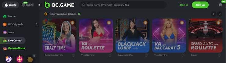 BC.Game casino review
