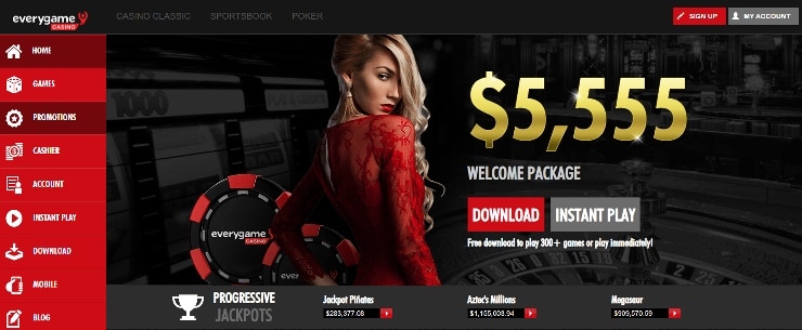 Best Wyoming Online casinos - Everygame